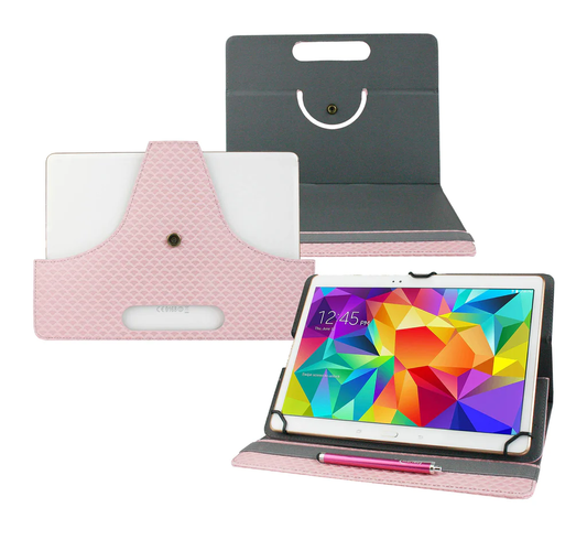 Universal Pink Tablet Case 9.5 to 10.5 inches